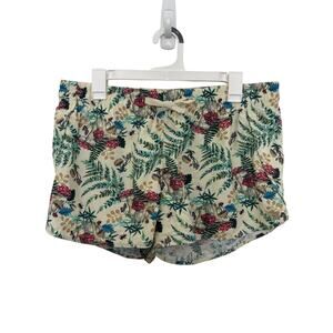 The North Face Ltd Ed Three Fish Studios Women’s Mushroom Print Shorts Large